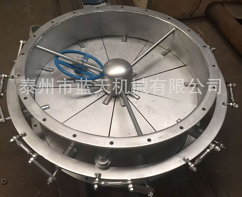 手動(dòng)不銹鋼花瓣調(diào)節(jié)門